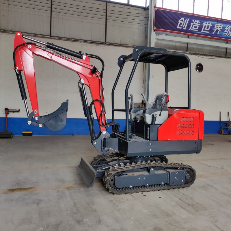 Three-ton small excavator