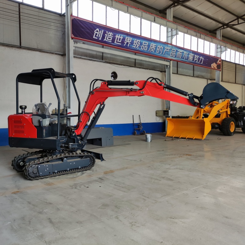 Three-ton small excavator