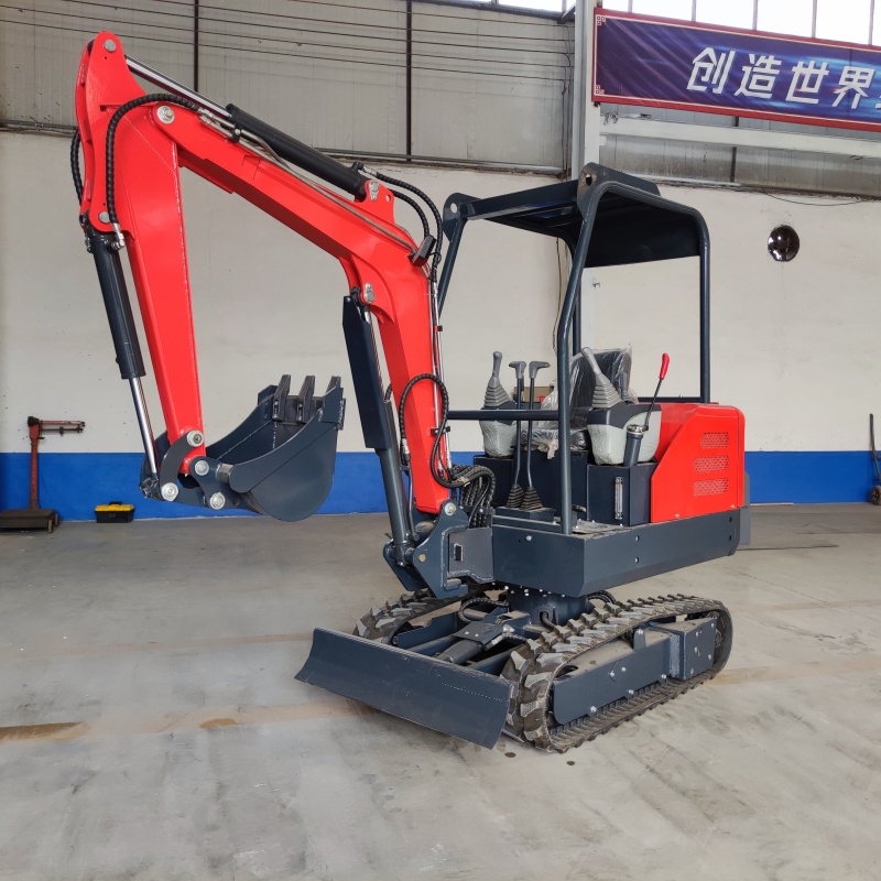 Three-ton small excavator