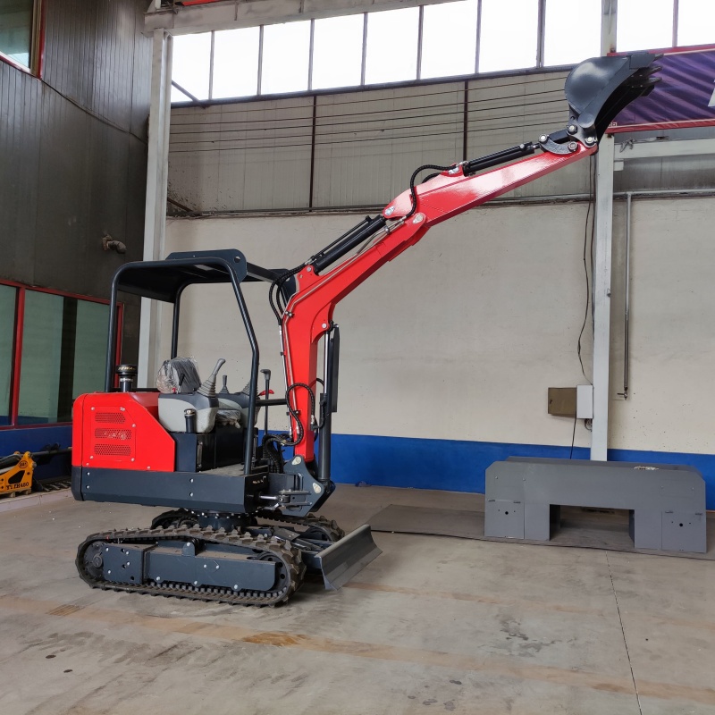 Three-ton small excavator