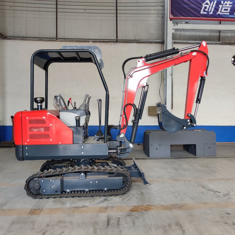 Three-ton small excavator