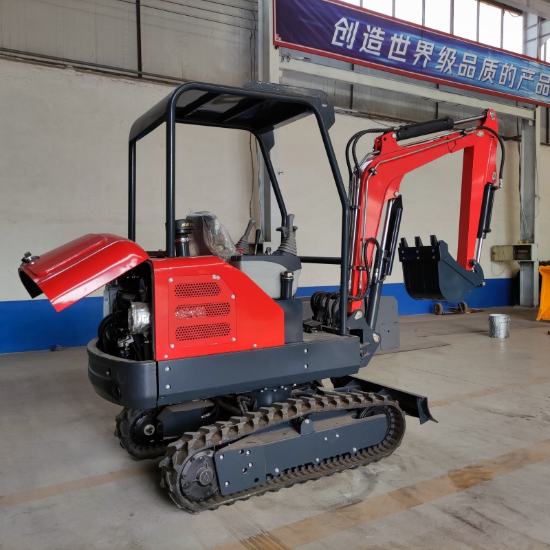 Three-ton small excavator