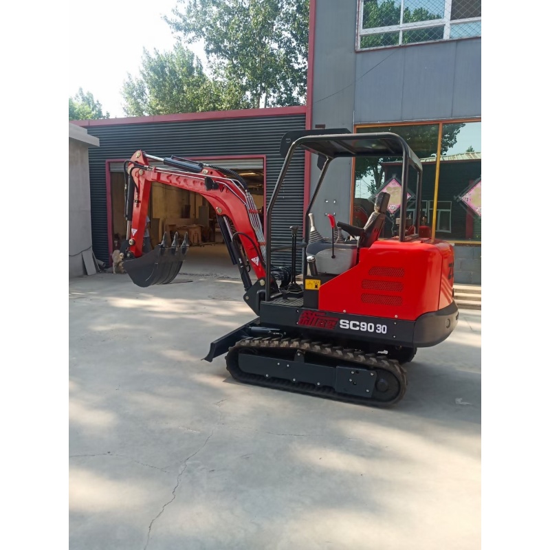 Engineering-purpose small excavator - produced by Chinese factory