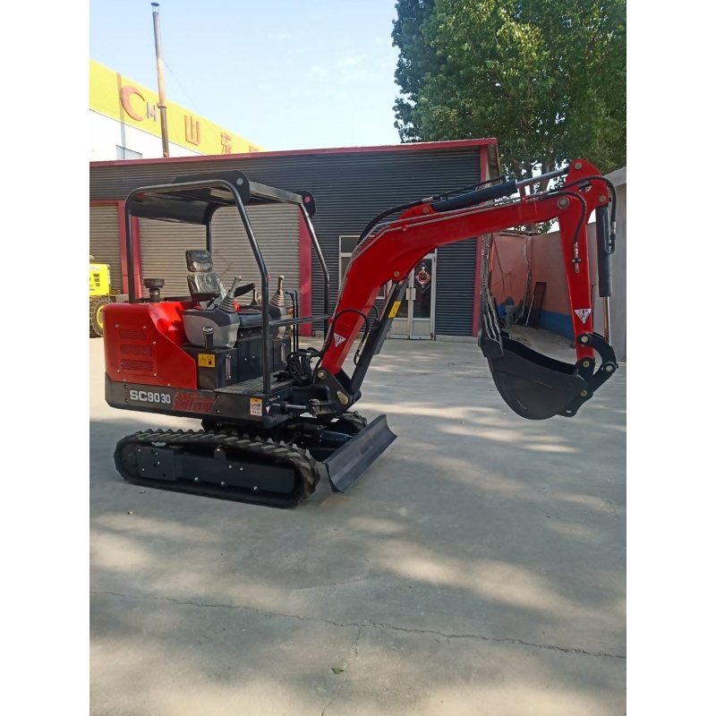 Engineering-purpose small excavator - produced by Chinese factory