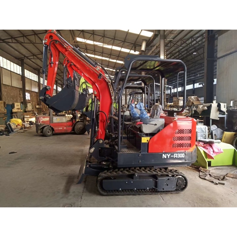 Engineering-purpose small excavator - produced by Chinese factory