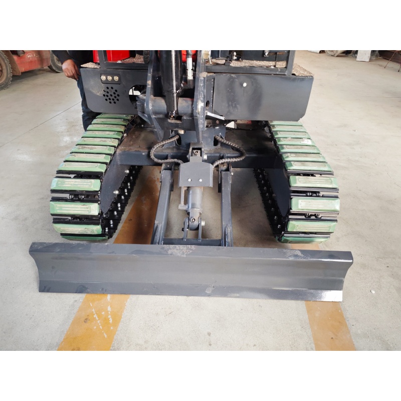 High-end model small excavator replacement steel track with rubber blocks