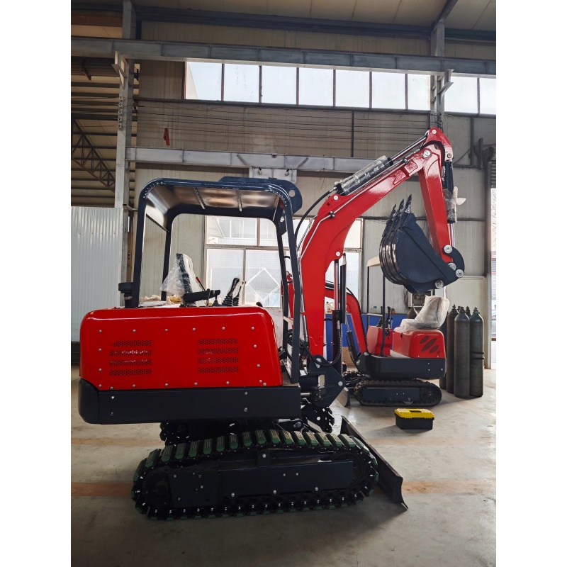 Medium-sized excavator for engineering purposes - produced by a factory in China