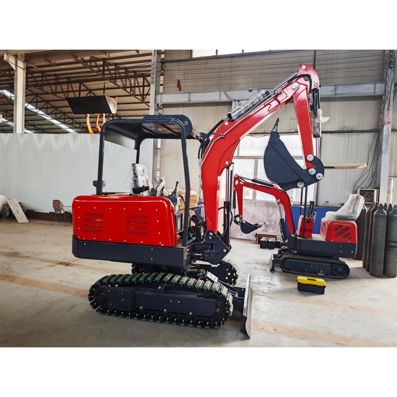 Medium-sized excavator for engineering purposes - produced by a factory in China