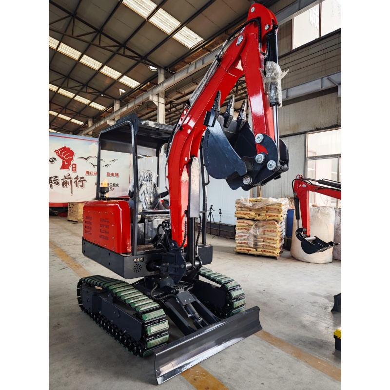 Medium-sized excavator for engineering purposes - produced by a factory in China