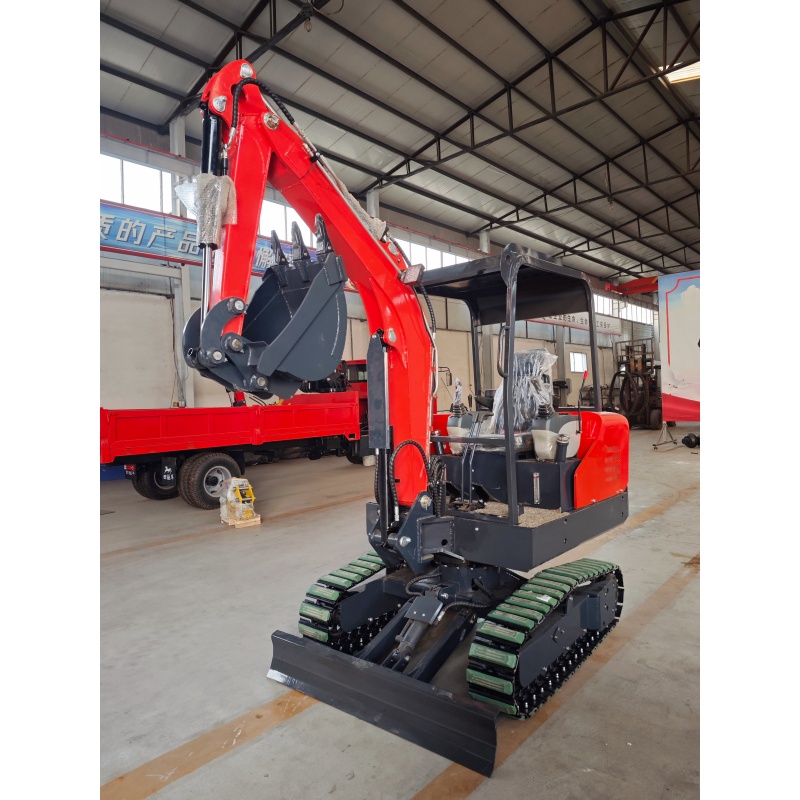 Medium-sized excavator for engineering purposes - produced by a factory in China