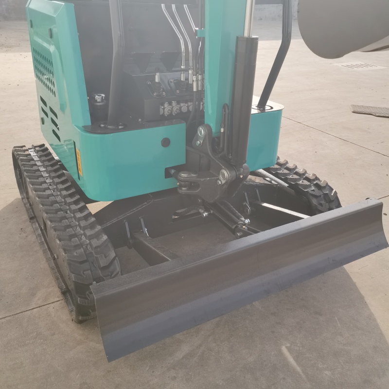 Install side-swing function on the boom of a small excavator