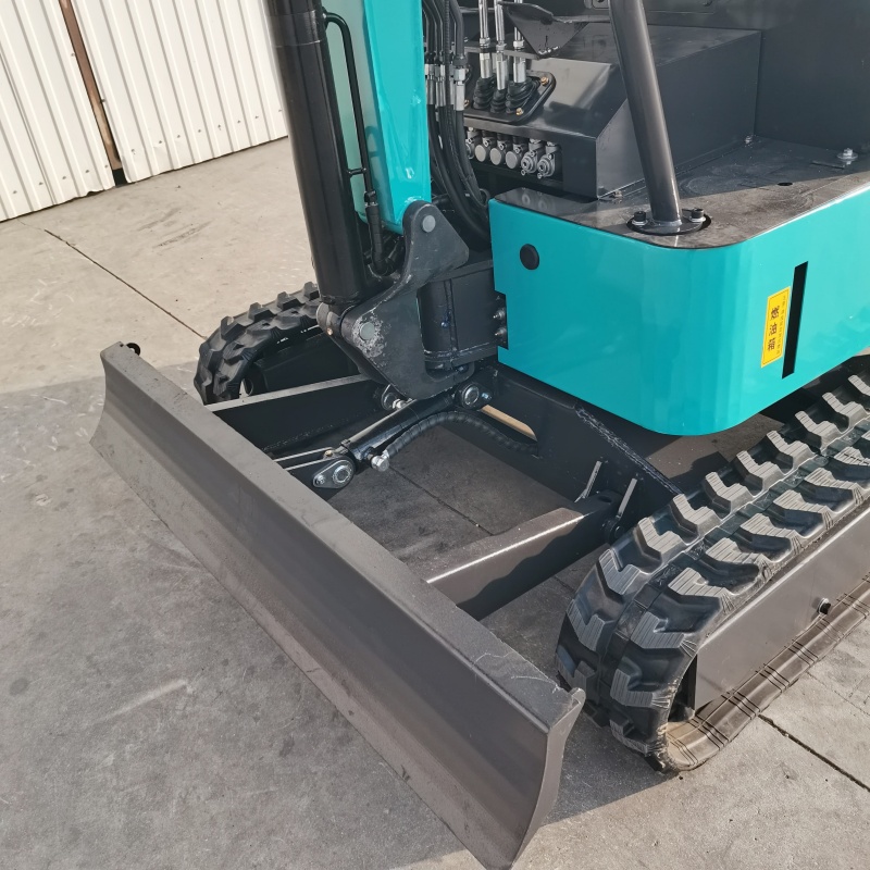 Install side-swing function on the boom of a small excavator