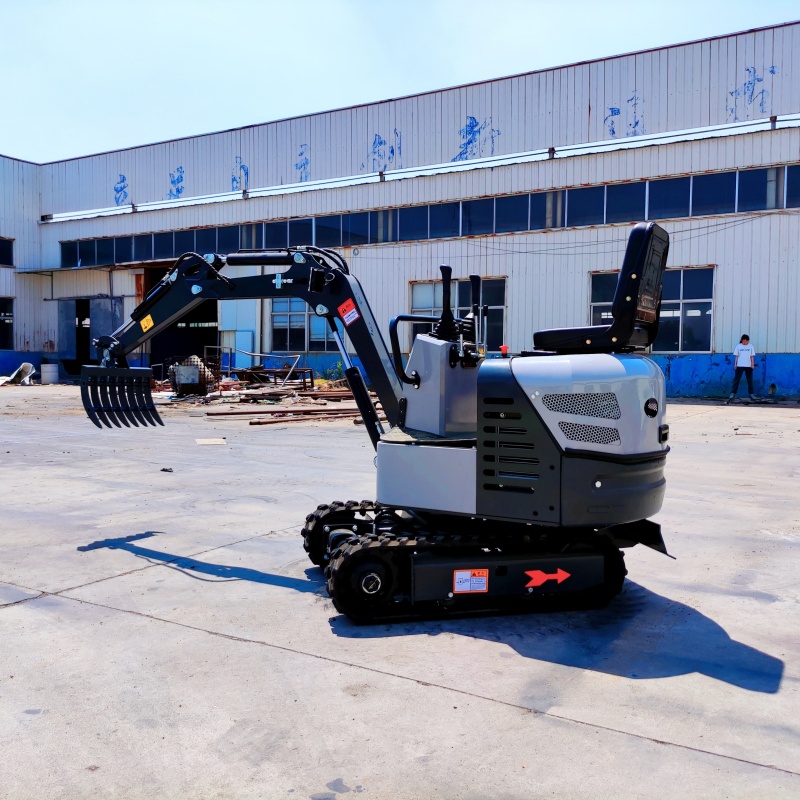 Small excavator attachment-multifunctional multi-tooth rake (grass rake)