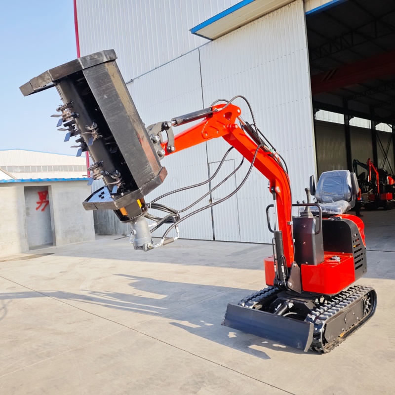 Small Excavator Attachment-Lawn Mower