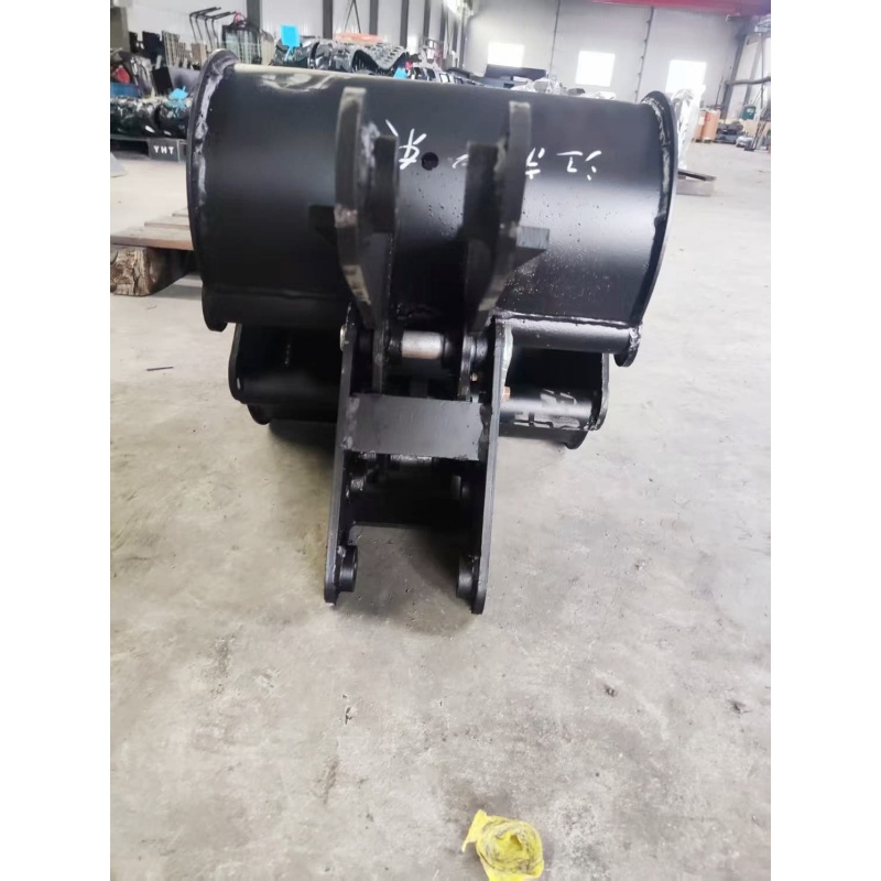 Small excavator - mechanical shell opening and closing bucket