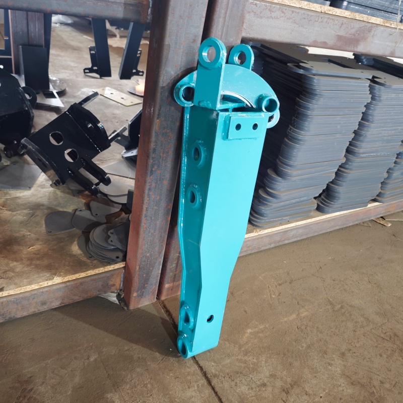 Small excavator with extendable arm - detachable