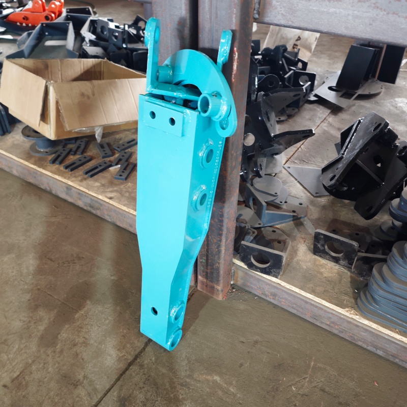 Mini excavator boom extension - removable