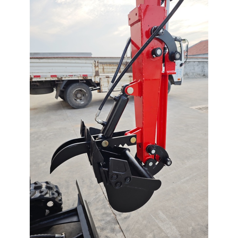 Mini excavator boom extension - removable