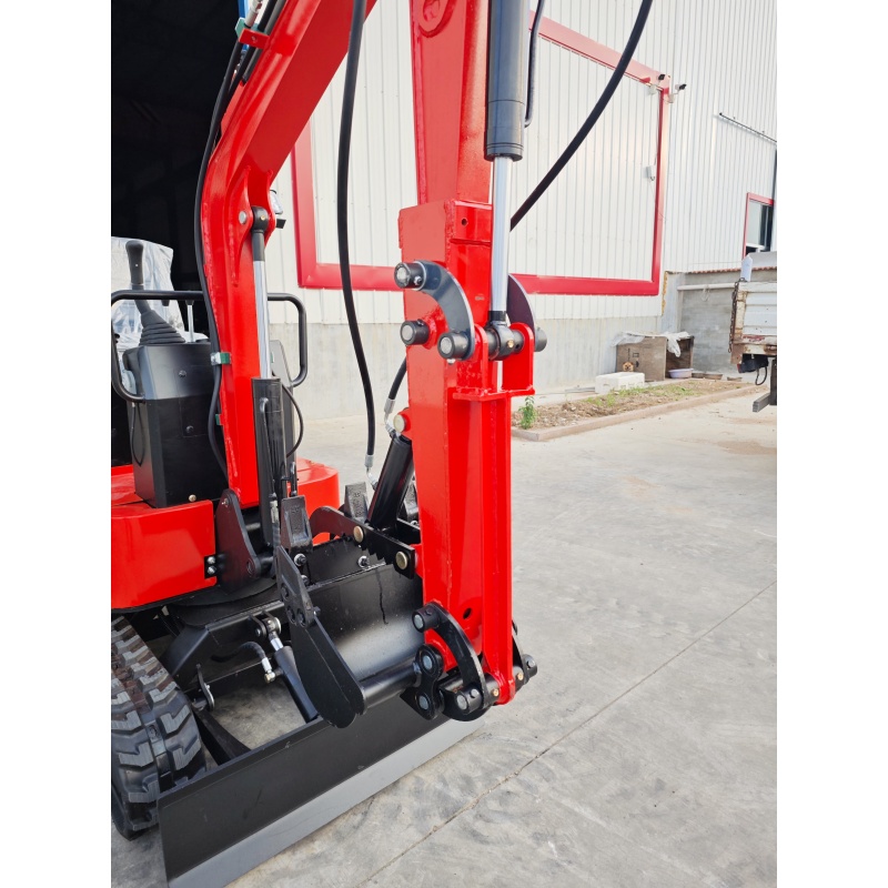 Mini excavator boom extension - removable