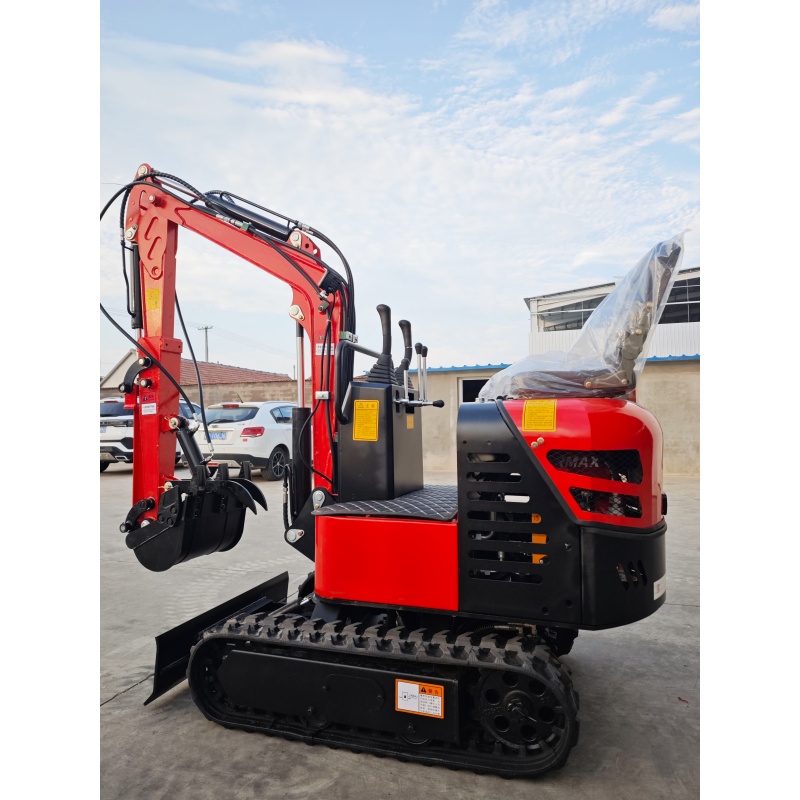 Mini excavator boom extension - removable