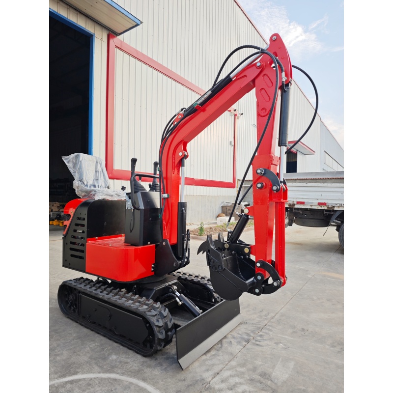 Mini excavator boom extension - removable