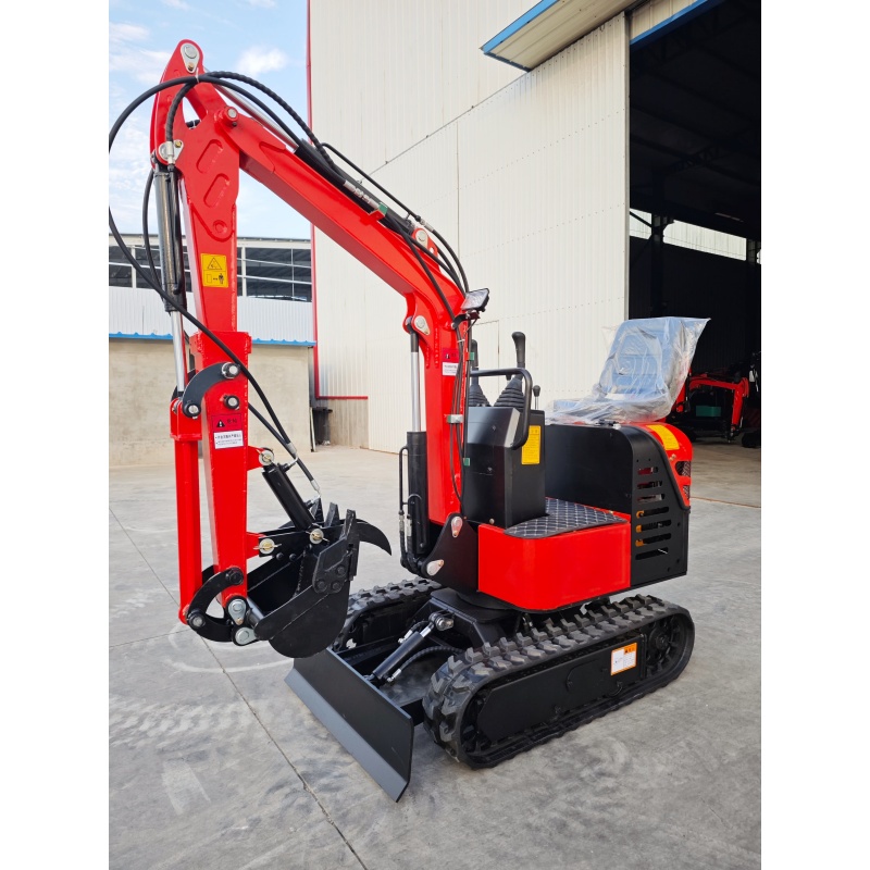 Mini excavator boom extension - removable
