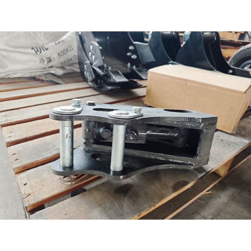 Mini excavator-mechanical quick-change head