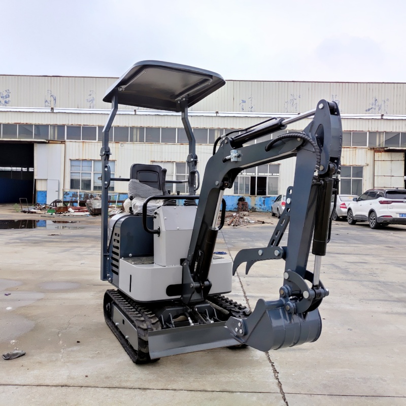 Mini excavator attachment – mechanical thumb bucket