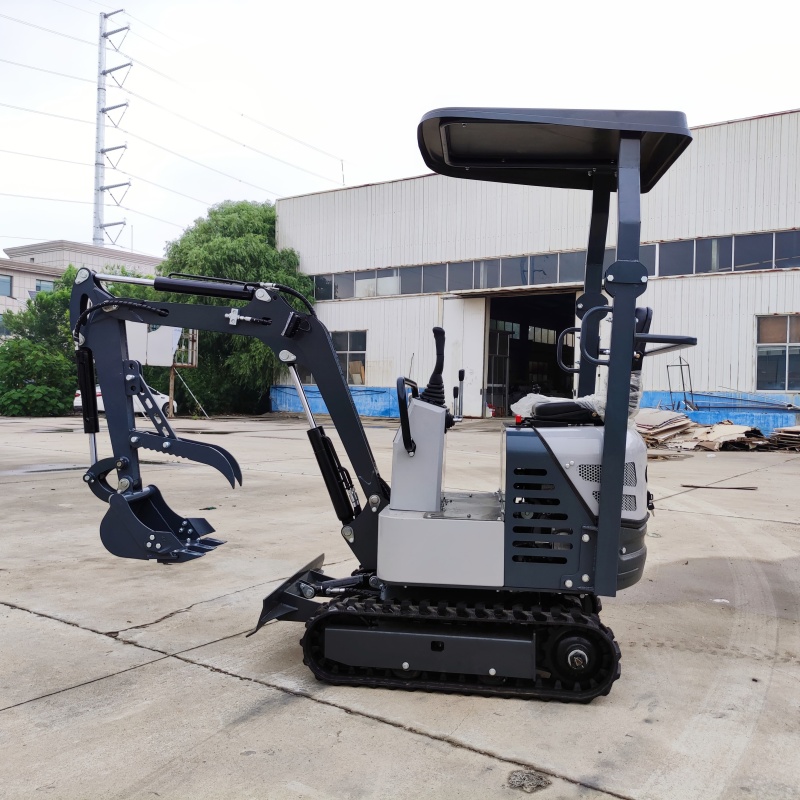 Mini excavator attachment – mechanical thumb bucket