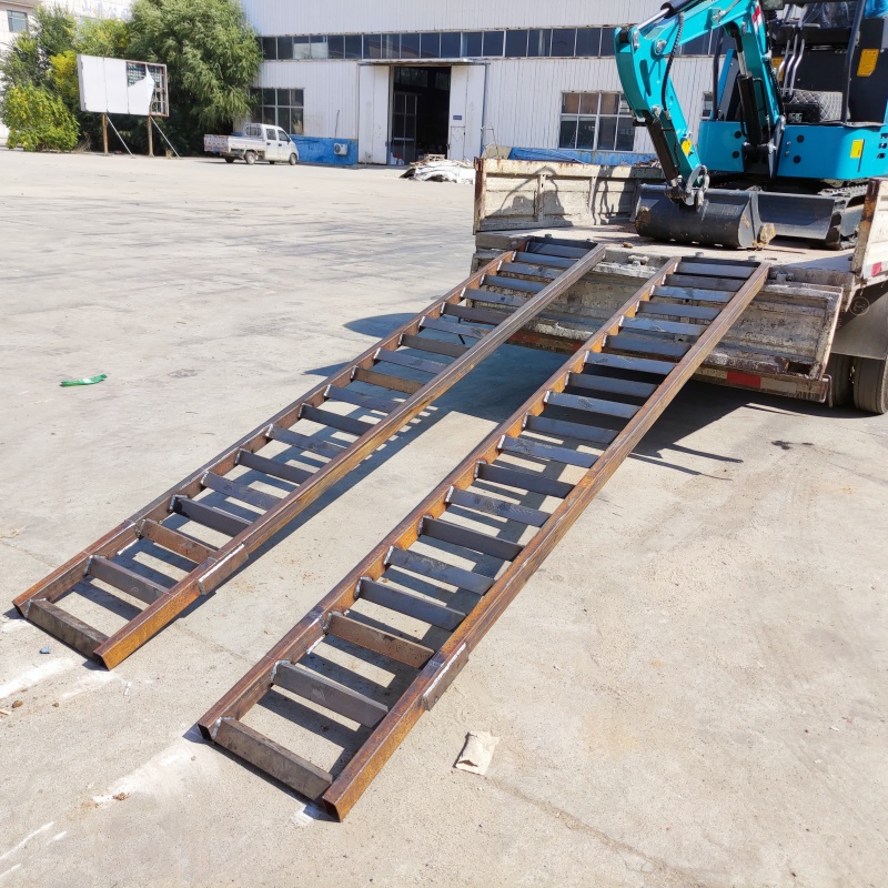 Mini excavator attachment – ladder