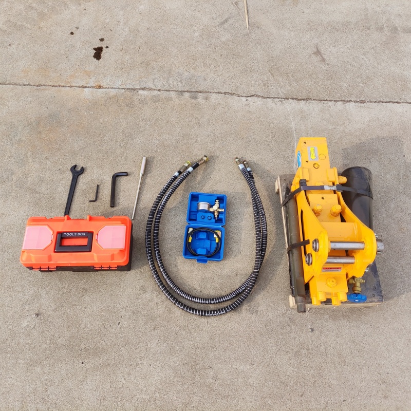 Mini excavator attachment-breaker hammer