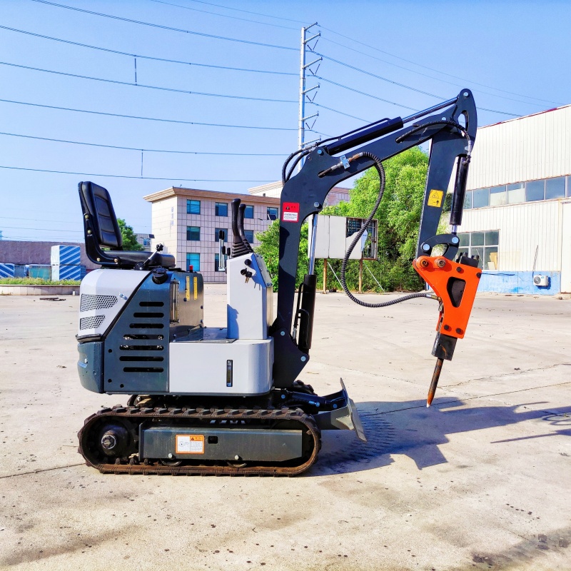 Mini excavator attachment-breaker hammer