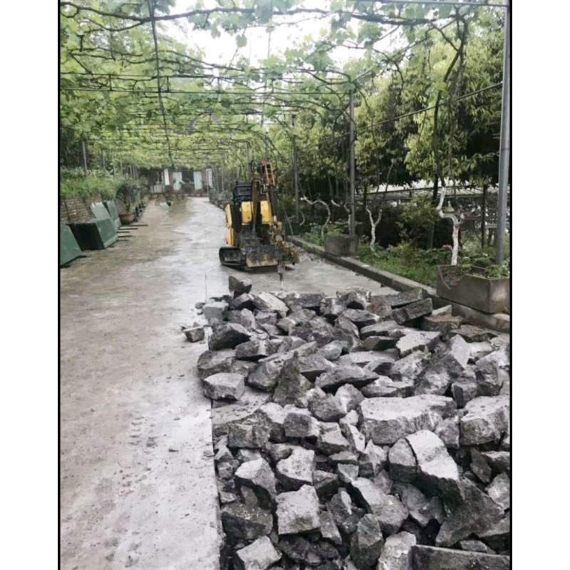 Small excavator attachment-breaker hammer