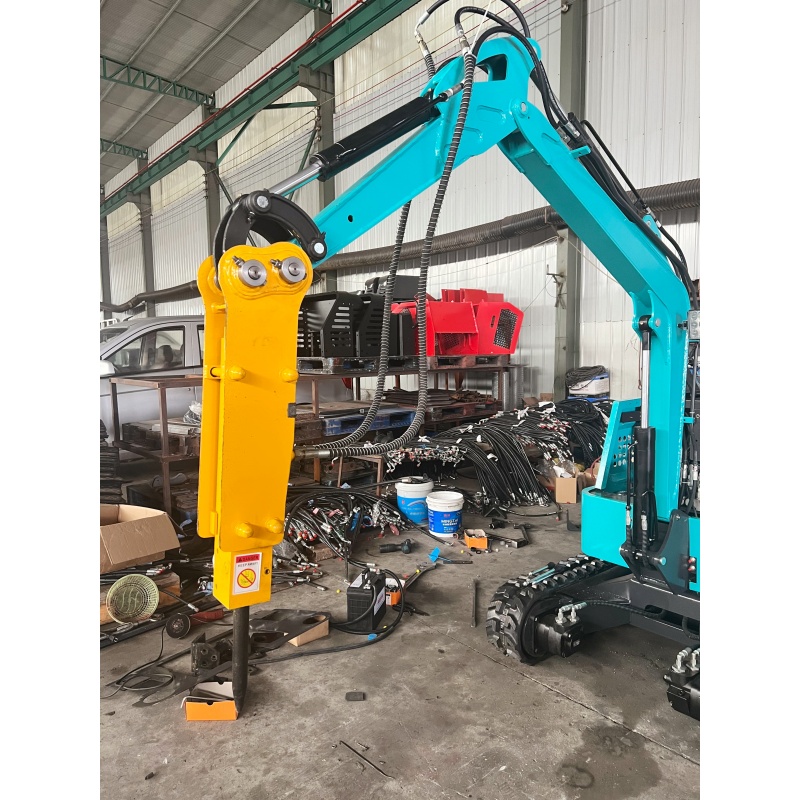 Track Excavator Attachment-Crusher Hammer