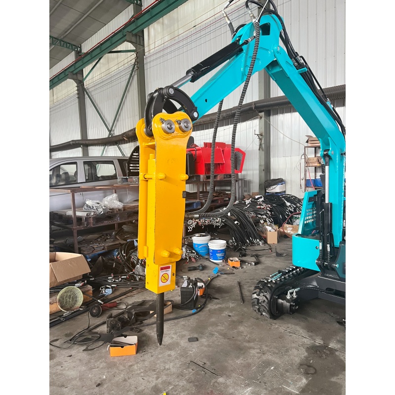 Track Excavator Attachment-Crusher Hammer