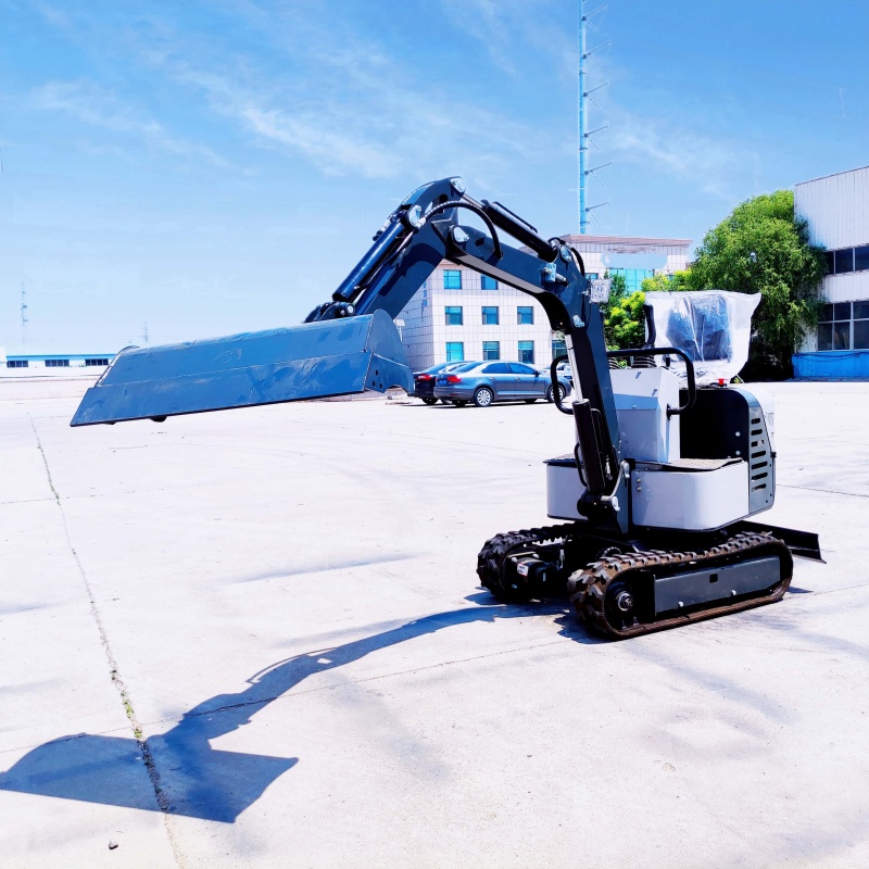 Mini excavator attachment – tilting bucket
