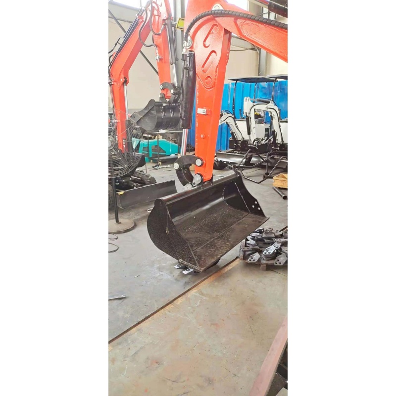 Mini excavator attachment – tilting bucket