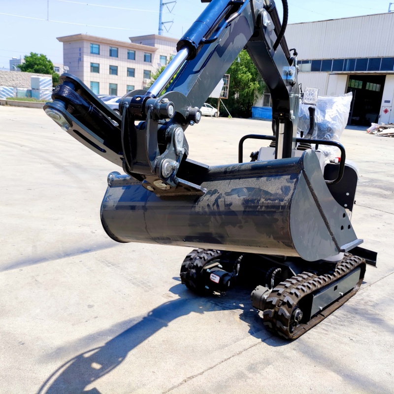 Mini excavator attachment – tilting bucket