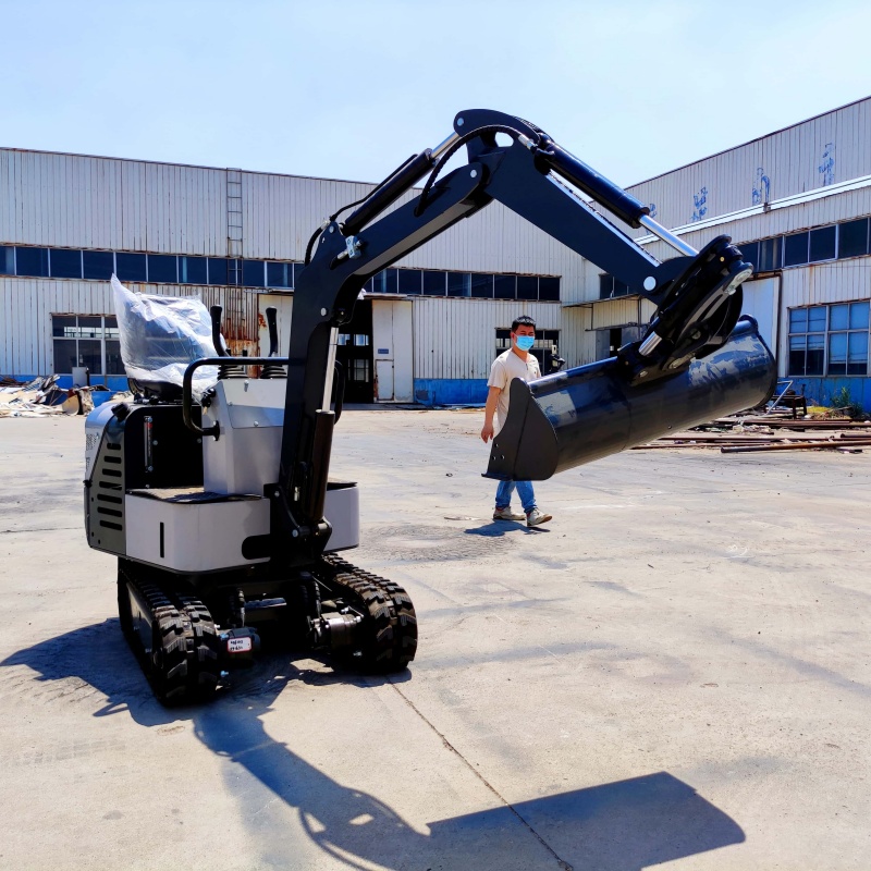 Mini excavator attachment – tilting bucket