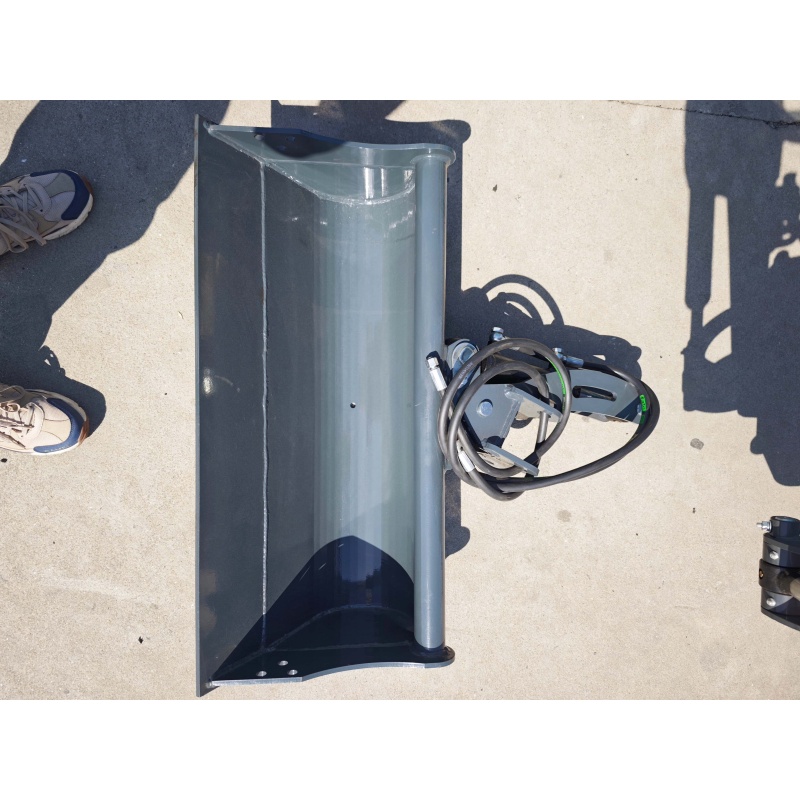 Mini excavator attachment – tilting bucket