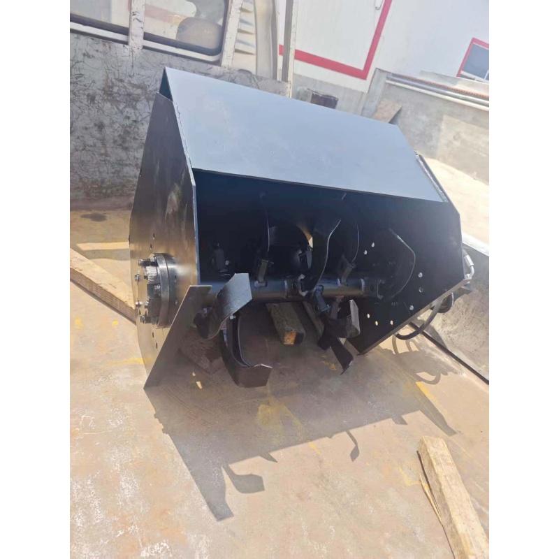 Mini excavator attachments – rotary tiller