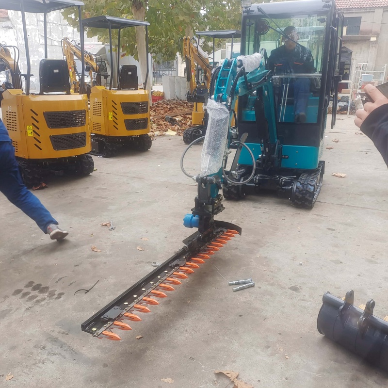 Mini Excavator Attachment – Hedge Pruner