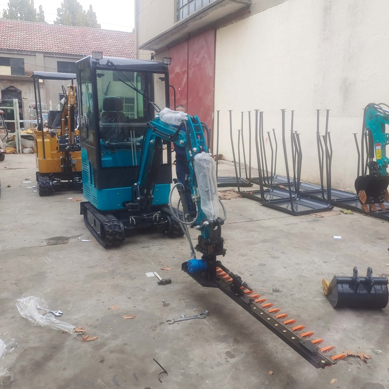 Mini Excavator Attachment – Hedge Pruner