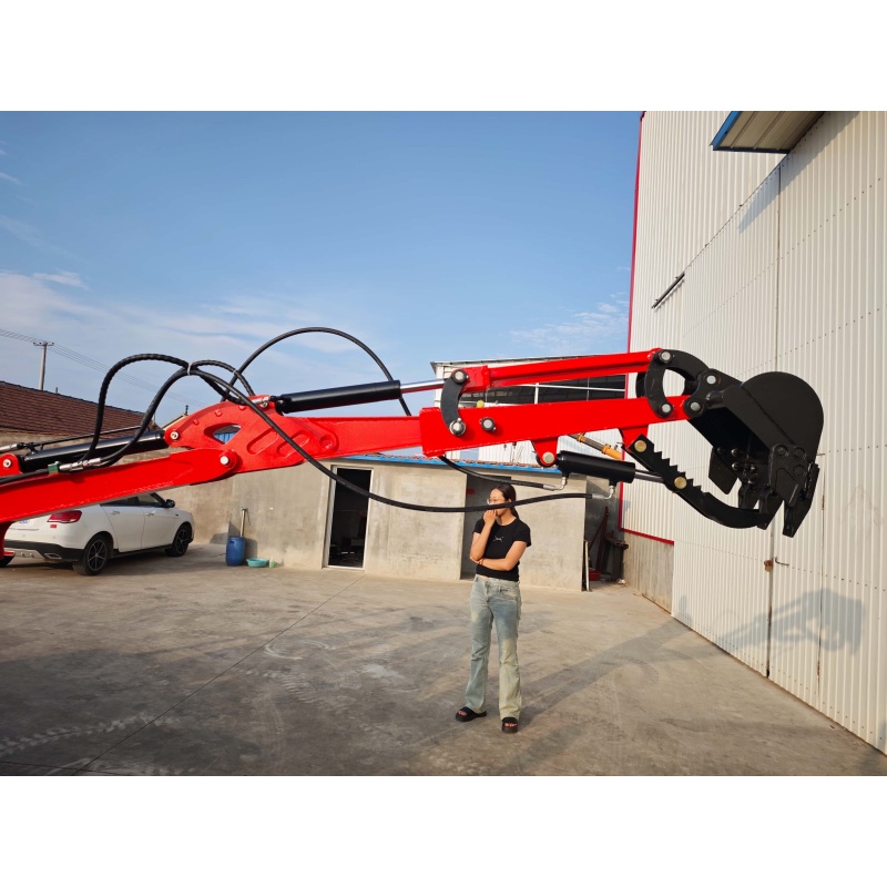 Small Excavator Attachment-Hydraulic Thumb Bucket