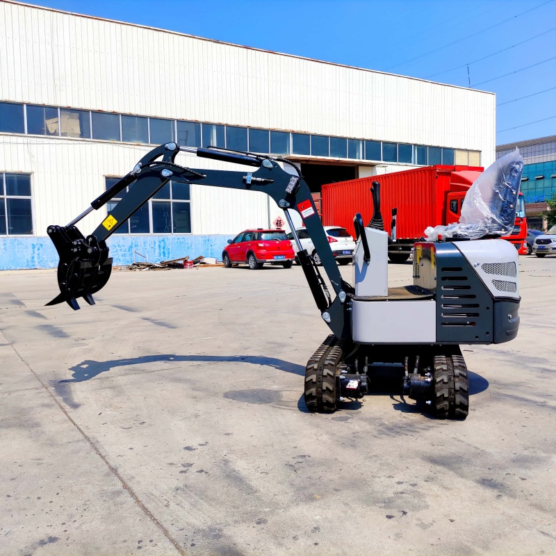 Mini excavator attachment: Plant grabber