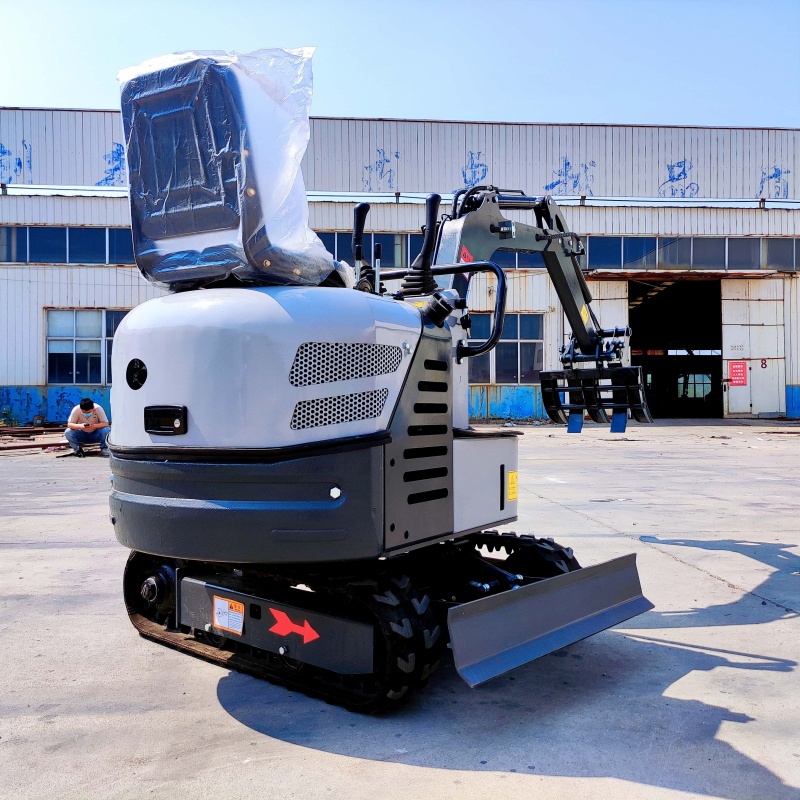 Mini excavator attachment: Plant grabber