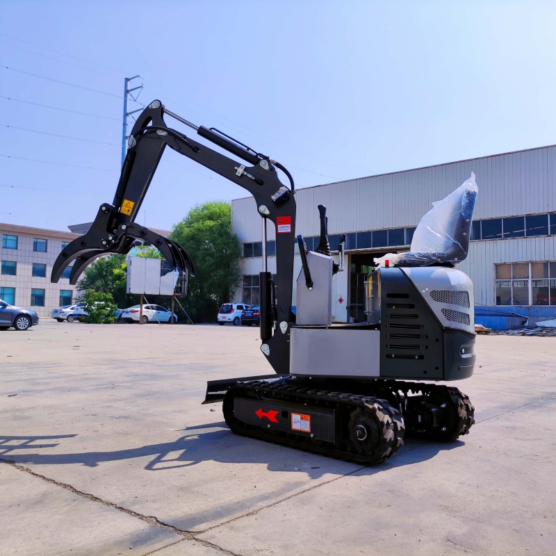 Small excavator attachment-grass and tree grab