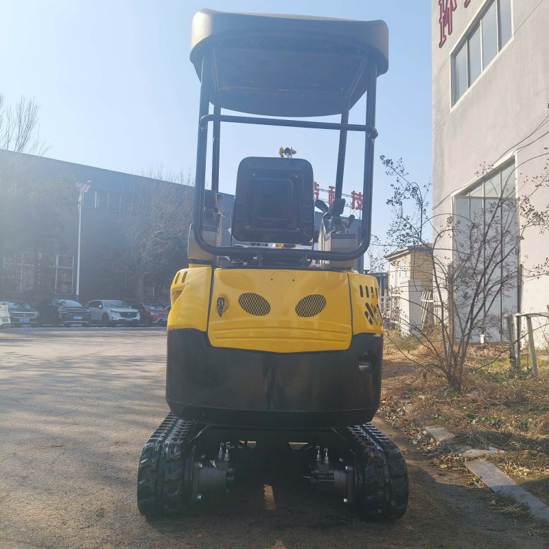 Small excavator for small-scale engineering projects