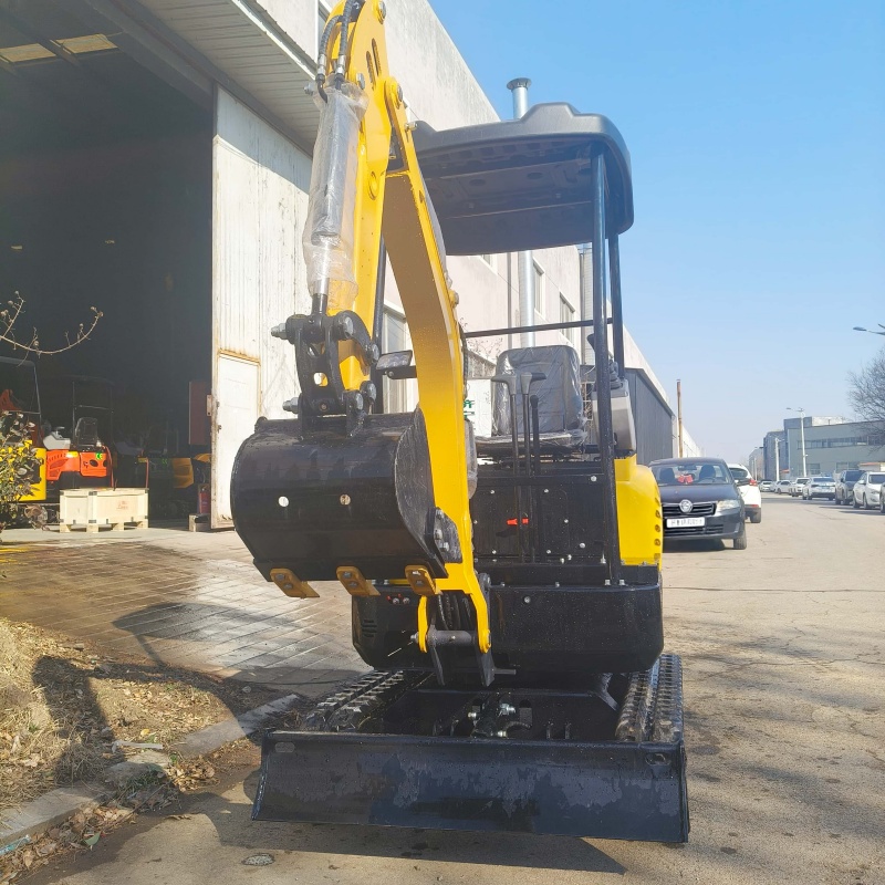 Small excavator for small-scale engineering projects
