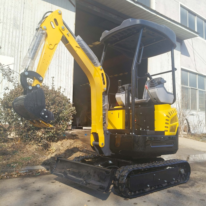 Small excavator for small-scale engineering projects